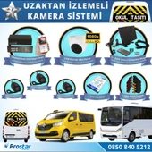 Okul Servis Kamera Sistemi Seti Uzaktan Izlemeli 4 Kameralı 7" Hdmi Monitör 1 Tb Harddisk Dahil - 1