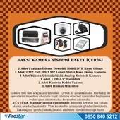 Ticari Taksi Kayıtlı Uzaktan Izlenebilir 2 Kameralı 1 Tb Tak Kullan Kamera Seti - 2