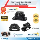 Mini Metal Kasa AHD 720P/1080P Dönüşümlü Gece Görüşlü Araç Kamerası - 1