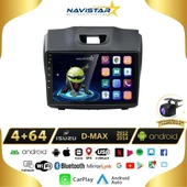 Isuzu DMax 2012-2014 Model 4GB + 64GB Android 13 Kablosuz Carplay Navigasyon Multimedya Sistemi - 1