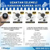 Uzaktan İzlemeli Karavan Kamera Seti 4 Kameralı 500 Gb Harddisk Dahil Kayıtlı 9 Inç Hdmi Ekranlı - 3