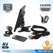 Güvenlik Kamera Monitörü 9" Ekran Hdmi Vga Av Girişli Lcd Ekran 4 Kanal - 2