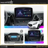 Hyundai Tucson 2+64GB Kablosuz Carplay 2009-2015 Android 13 Navigasyon Multimedya Sistemi - 3