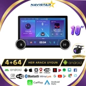 Hyundai Ix35 DUAL KNOB 11.8"  Kablosuz Carplay 4GB + 64GB Android 13 Navigasyon Multimedya Sistemi 2009-2015 - 1