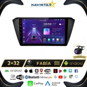 Skoda Fabia 2014-2019 Model 2+64GB Android 13 Kablosuz Carplay Navigasyon Multimedya Sistemi - 1