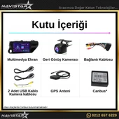 Toyota Hilux 2015-2020 Model 4GB + 64GB Android 13 Kablosuz Carplay Navigasyon Multimedya Sistemi - 4