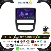 Nissan Terrano  2014-2016 Model 2GB + 64GB Android 13 Kablosuz Carplay Navigasyon Multimedya Sistemi - 1
