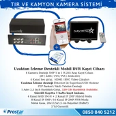 Tır Ve Kamyonlar Için Uzaktan İzlemeli 4 Kameralı 320 Gb Harddisk Kamera Seti - 2