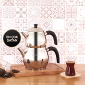 Emsan Cemre Maxi Siyah Çaydanlık Takımı - 1