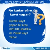 Tır Ve Kamyonlar Için Uzaktan İzlemeli 4 Kameralı 320 Gb Harddisk Kamera Seti - 4