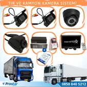 Tır Ve Kamyonlar Için Uzaktan İzlemeli 4 Kameralı 1 Tb Harddisk Kamera Seti - 1