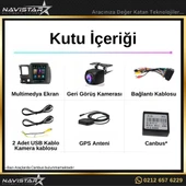 Honda Civic Tesla 2008-2011 Model 2GB + 32GB Kablosuz Carplay Navigasyon Multimedya Sistemi - 4