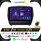 Hyundai Tucson 2+64GB Kablosuz Carplay 2009-2015 Android 13 Navigasyon Multimedya Sistemi - 1