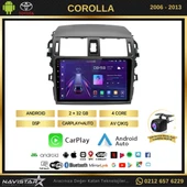 Toyota Corolla Kablosuz Carplay 2+64GB Android 13 Navigasyon Multimedya Sistemi - 2