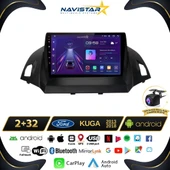 Ford Kuga 2+64GB Android 13 Kablosuz Carplay 2013-2018 Navigasyon Multimedya Sistemi thumbnail 1