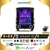 Renault Koleos Tesla 4GB + 64GB 2017-2020 Model Android 13 Qled Kablosuz Carplay Navigasyon Multimedya Sistemi - 1