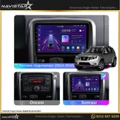 Nissan Terrano  2014-2016 Model 2GB + 64GB Android 13 Kablosuz Carplay Navigasyon Multimedya Sistemi - 3