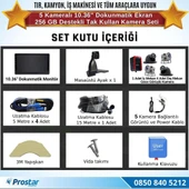 5 Kameralı 10.36" Dokunmatik Kayıtlı Ekranlı 256 Gb Sd Kart Destekli Araç Kamera Seti - 5