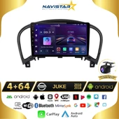 Nissan Juke  2010-2014 Model 4GB + 64GB Android 13 Kablosuz Carplay Navigasyon Multimedya Sistemi - 1