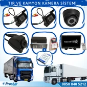 Tır Ve Kamyonlar Için Uzaktan İzlemeli 4 Kameralı 320 Gb Harddisk Kamera Seti - 1