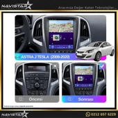 Opel Astra J Tesla 2009-2020 Model 2+32GB Android Kablosuz Carplay Navigasyon Multimedya Sistemi - 3