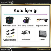 Toyota Corolla Tesla 2007-2014 Model 2GB + 32GB Kablosuz Carplay Navigasyon Multimedya Sistemi - 4