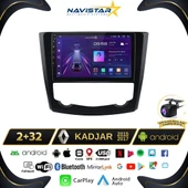 Renault Kadjar  2015-2017 Model 2GB + 64GB Android 13 Kablosuz Carplay Navigasyon Multimedya Sistemi - 1