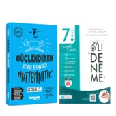 Ankara Yayıncılık 7.Sınıf Matematik Soru Bankası ve Evrensel 6 lı Sarmal Deneme Seti 2 Kitap - 1