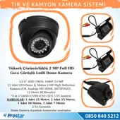 Tır Ve Kamyonlar Için Uzaktan İzlemeli 4 Kameralı 1 Tb Harddisk Kamera Seti - 3