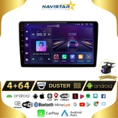 Dacia Duster 2015-2020 Model 4GB + 64GB Android 13 Kablosuz Carplay Navigasyon Multimedya Sistemi - 1