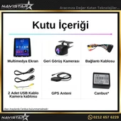 Renault Clio 5 Tesla 2020-2021 Model 2GB + 32GB Kablosuz Carplay Navigasyon Multimedya Sistemi - 4