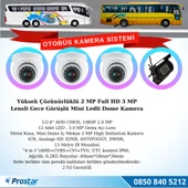Otobüsler Için Kayıtlı 4 Kameralı 320 Gb Harddiskli Kamera Seti - 3