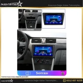 Skoda Rapid 2013-2020 Model 2+64GB Android 13 Kablosuz Carplay Navigasyon Multimedya Sistemi - 3