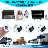 Tır Kamyon İş Makinası Için Uzaktan İzlemeli 4 Kameralı 320 Gb Harddisk Kamera Seti - 1