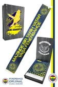 Fenerbahçe Orijinal Lisanslı Mazinde Bir Tarih Yatar Fenerbahçe Şal Atkı Kanarya Baskı Ahşap Kutulu - 1