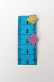 Oya Abiye Bileklik Kolye Pleksi Plastik Pul Karma Renk 8 gram 130 adet - BNC499 - 2