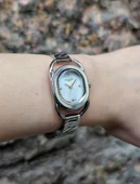 Lee Cooper LC08056 Oval Kasa Kelepçe Kordon Detaylı 3 ATM Su Geçirmez 3 Renk Klasik Kadın Saati thumbnail 1