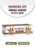 Mahbuba Kinoalı Karışık Detox Diyet Form Bitki Çayı 1 Aylık - ( 30 Kullanım ) Net 60gr - 1