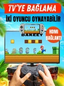 21.070 Oyunlu Retro Atari PSP Oyun Konsolu – Çift Kollu, TV Bağlantılı, Taşınabilir El Konsolu - 6