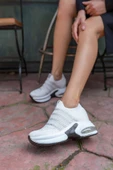 Kocamanlar 486401 Sneaker Gizli Topuk Kadın Spor Ayakkabı thumbnail 11