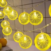 2 M 10 Led Pilli 2 Kademeli Limon Led Işık 6200-269 - 1