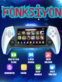 Ekranlı Atari Oyun Konsolu – 2000 Retro Oyun, TV Bağlantılı, Film İzleme ve Kitap Okuma Özellikli - 6
