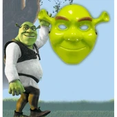 Yeşil Shrek Maskesi thumbnail 4