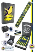 Fenerbahçe Orijinal Lisanslı Since 1907 FB Şal Atkı Kupa ve Bileklik Set Hediyelik Kutulu - 1