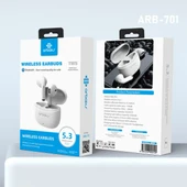 Ios Android Uyumlu Kablosuz Bluetooth Kulaklık Arbaks Arb-701 - 4