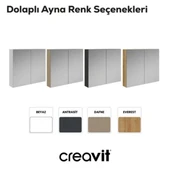 Creavit D20 Aynalı Dolap Dafne - 3