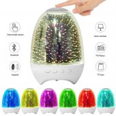 Mobitell Renkli Dokunmatik Gece Lambası ve Bluetooth Hoparlör - 4