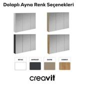 Creavit D20 Aynalı Dolap Dafne - 4