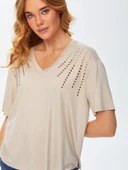 Faik Sönmez Kadın T-Shirt U68623 - 5