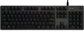 LOGITECH G G512 LIGHTSYNC RGB GX Blue Clicky Arkadan Aydınlatmalı Mekanik Kablolu Türkçe Q Oyuncu Klavyesi - Siyah - 1